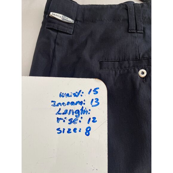 Samie Sadock performance bermuda shorts sports golf black stretch women 8 - Picture 7 of 7